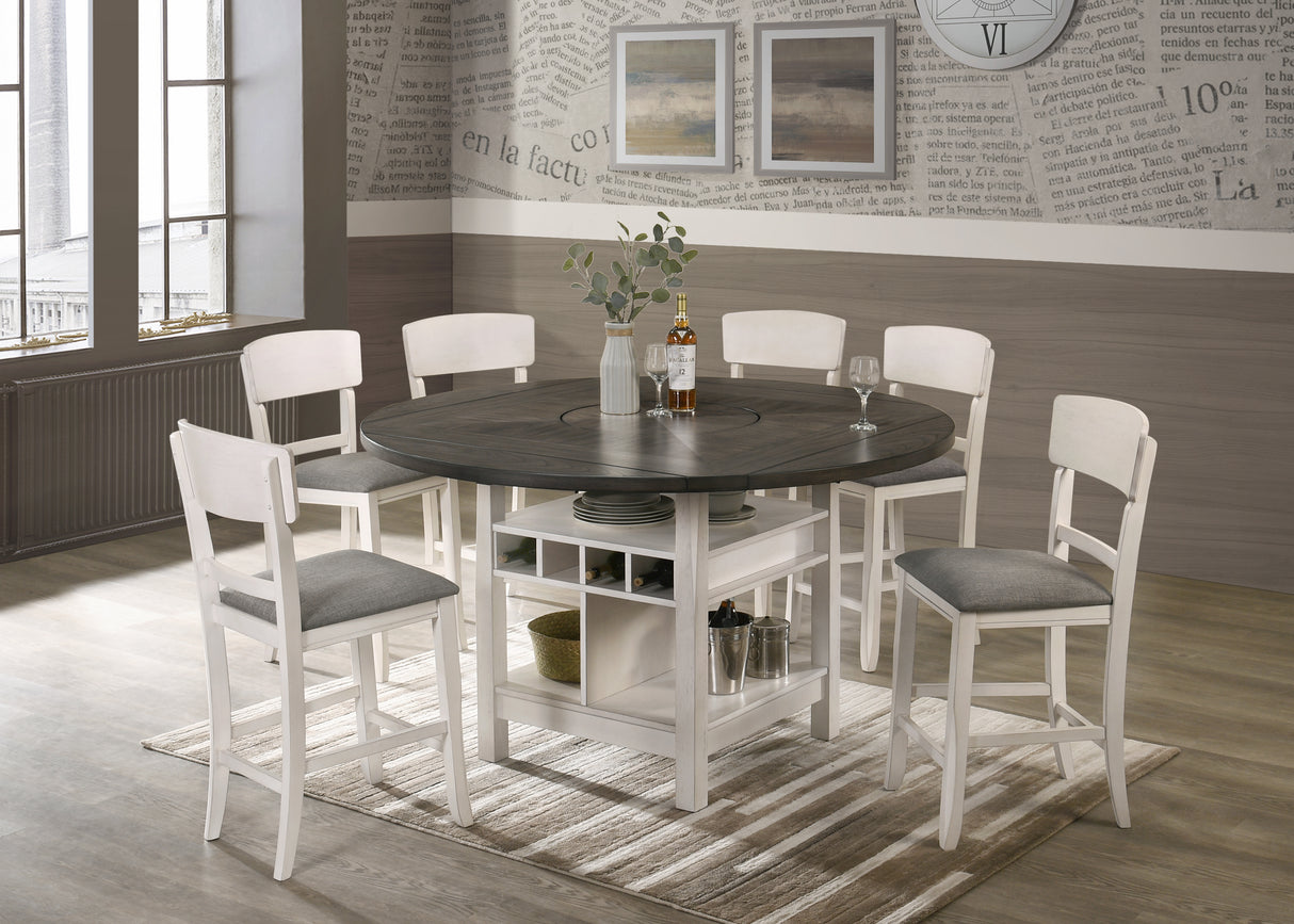 Conner Chalk Grey Ctr Height Set