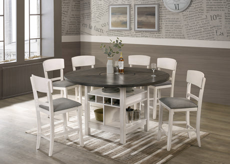 Conner Chalk Grey Ctr Height Set