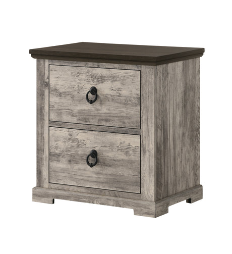 Ella-Mae Bedroom Reclaimed Grey nightstand