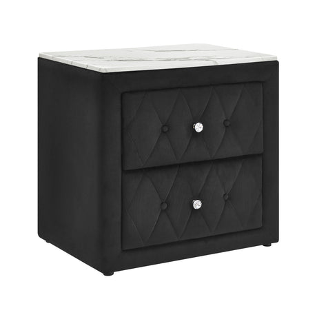 Annabelle Night Stand Black nightstand