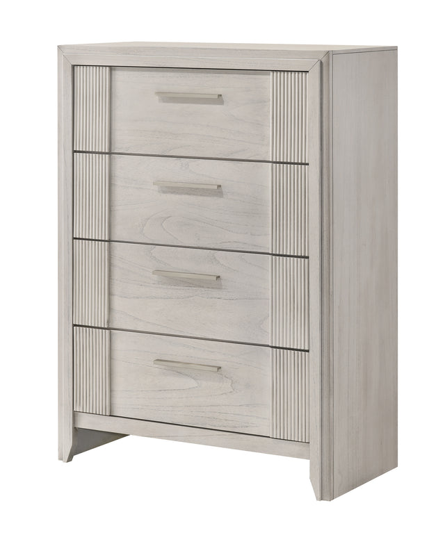 Carlton Chest - White