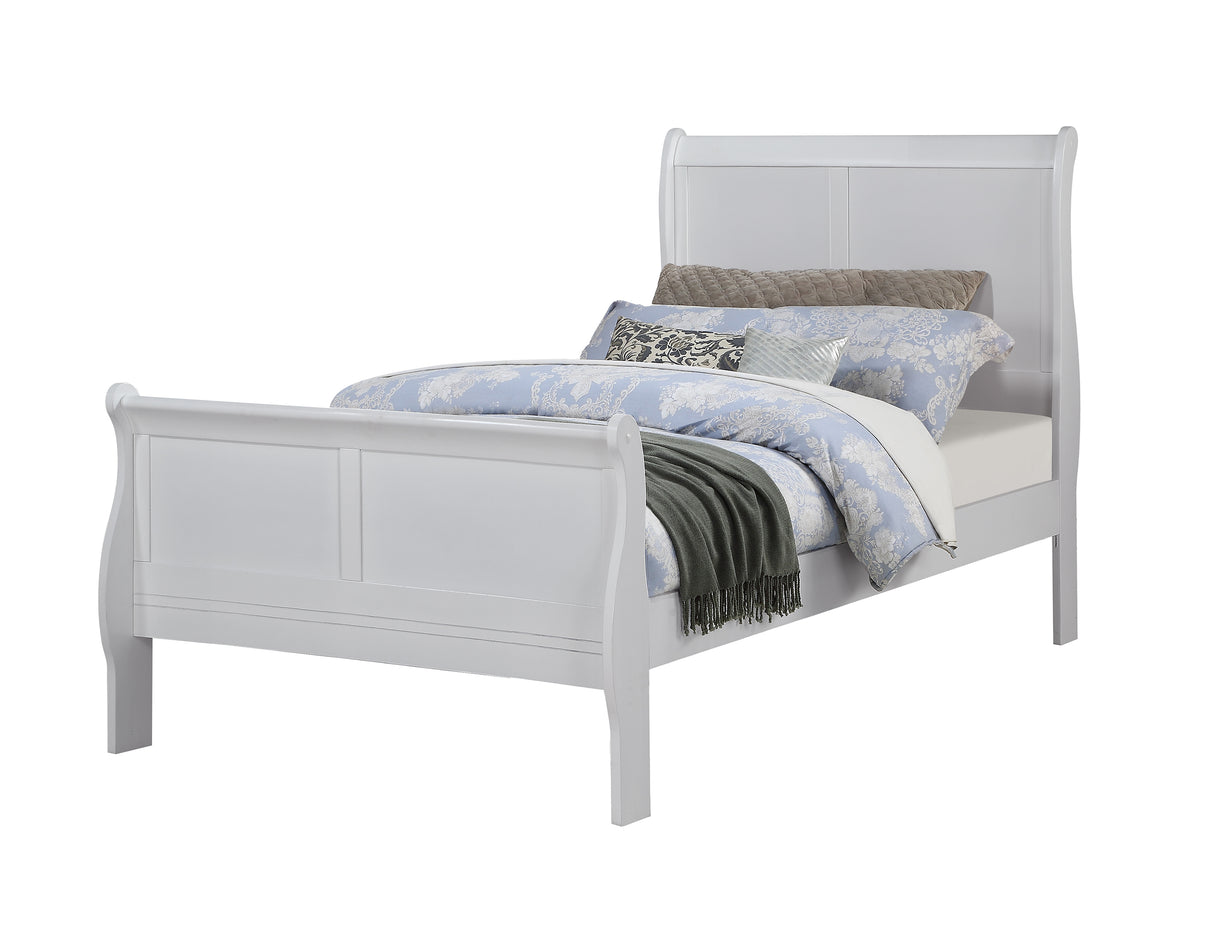Louis Philip Greige Bedroom Group