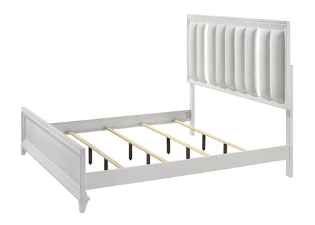 Cressida Bedroom Group White King bed