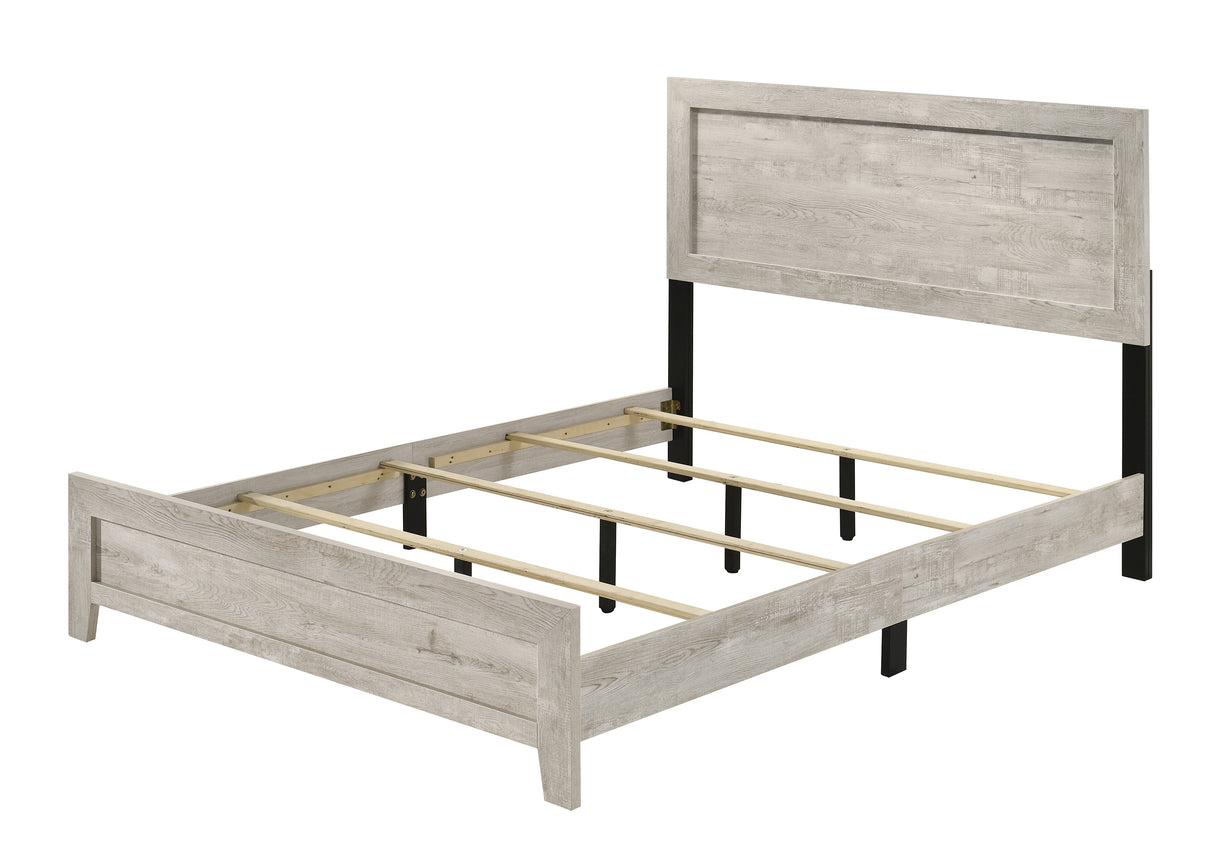 Millie Bedroom Group-White Queen bed