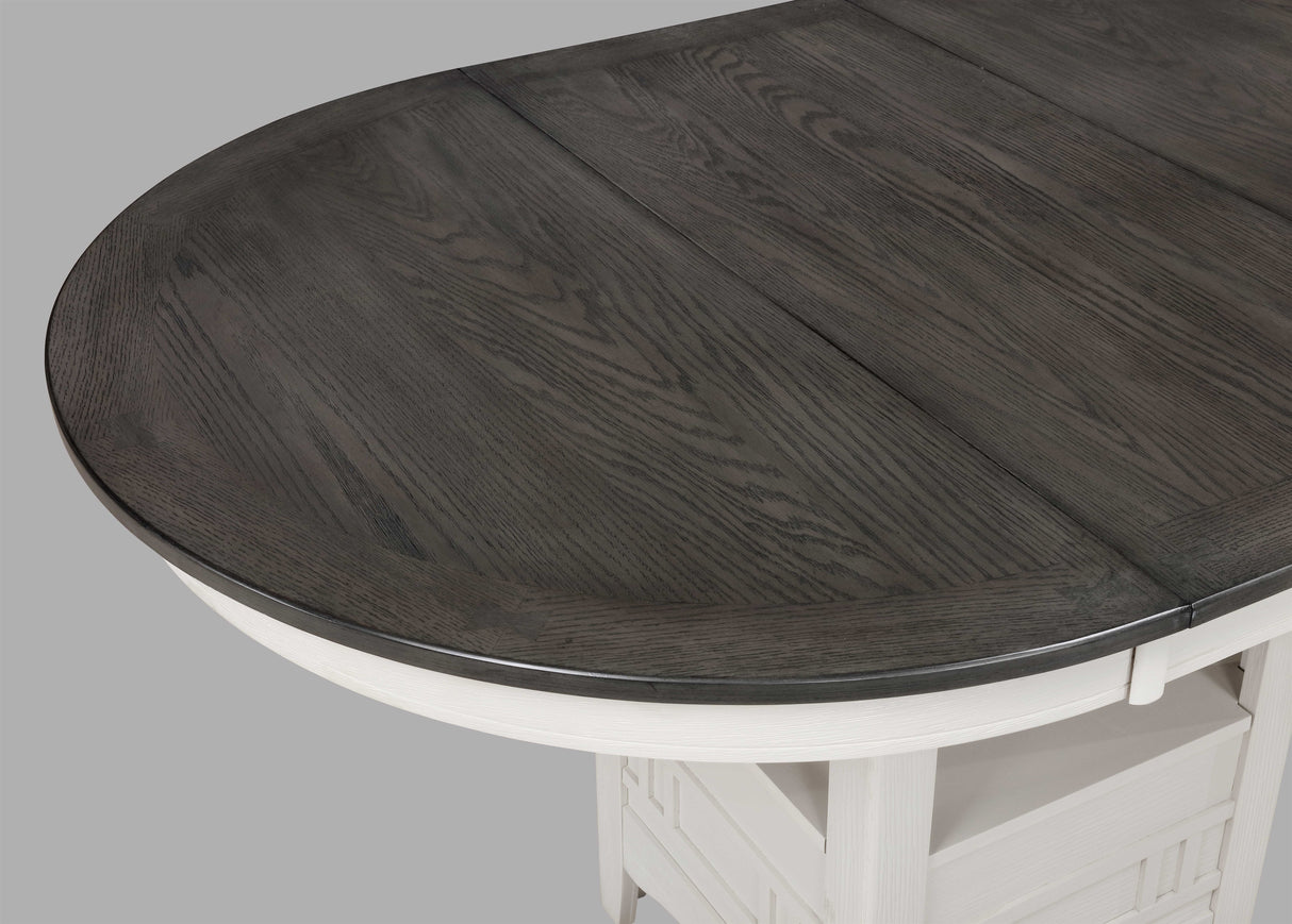 Hartwell Chalk/Grey Counter Height Table - Grey