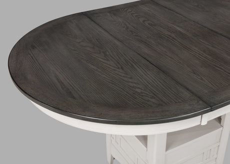 Hartwell Chalk/Grey Counter Height Table - Grey