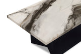 Adea 3pk Cocktail Set Brown Faux Marble