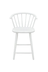 Janna Counter Height Stool-White