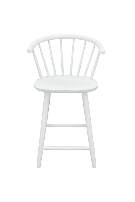 Janna Counter Height Stool-White