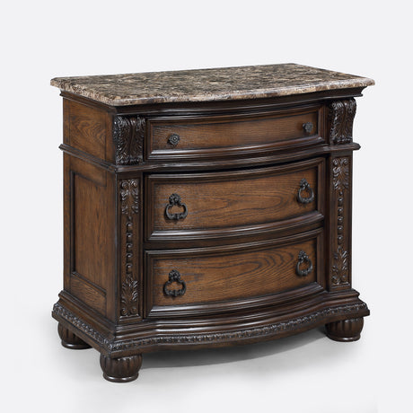 Stanley Nightstand - Brown