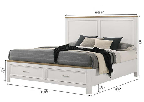 Aston Storage Bedroom Group King bed