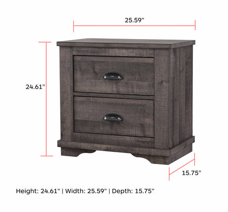 Coralee Bedroom Set Grey