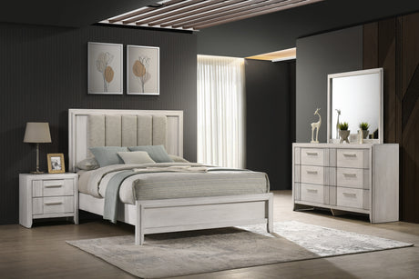 Carlton Bedroom Group White set