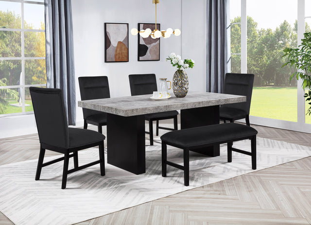 Sebastian Dining Set Black